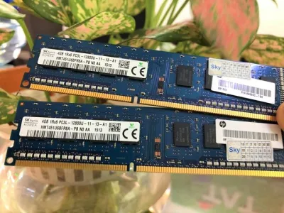 Ram PC 4GB DDR3 1600MHz PC3L-12800U 1.35V Hynix Samsung Micron Kingston Dùng Cho Máy ĐỂ Bàn Desktop Bảo Hành 12 tháng 1 đổi 1