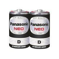 ถ่านธรรมดา PANASONIC D R20NT แพ๊ค 2 ก้อน สีดำBATTERY PANASONIC D R20NT PACK 2 BLACK **คุณภาพดี**