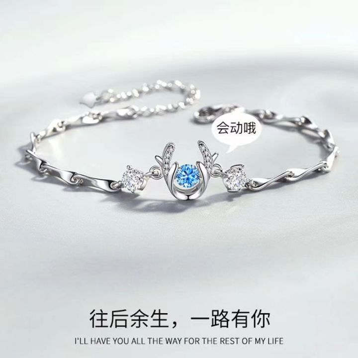 one-deer-has-you-bracelet-girl-sterlingfemalebracelet-2022-new-braceletbirthday-gift-for-girlfriend