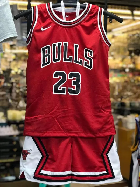 NBA JERSEY SET FOR KIDS CHICAGO BULLS MICHAEL JORDAN | Lazada PH