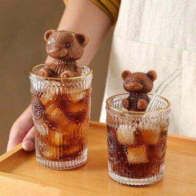 3D Rose ดอกไม้ Ice Cube Maker Ice Cube แม่พิมพ์เค้กแม่พิมพ์ถาด Ice Cream DIY เครื่องมือวิสกี้ไวน์ค็อกเทล Mould