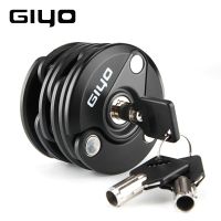【CW】 GIYO Anti Theft Folding Lock MTB Road Chain Cable Heavy Duty Security Padlock Motorcycle Helme