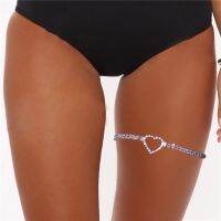 【cw】 Leg Accessories Jewelry Thighs   Rhinestone Nightclub - Hollow Aliexpress