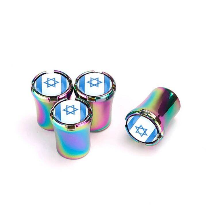 4pcs-lot-israel-flag-car-tire-valve-caps-for-volkswagen-vw-golf-6-passat-polo-wheel-tires-air-dust-waterproof-screw-airtight-cap