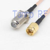 ☾✕ 15CM Pigtail coaxial jumper cable RG316 extension cord 6inch F female jack to RP SMA male RF adapter connector