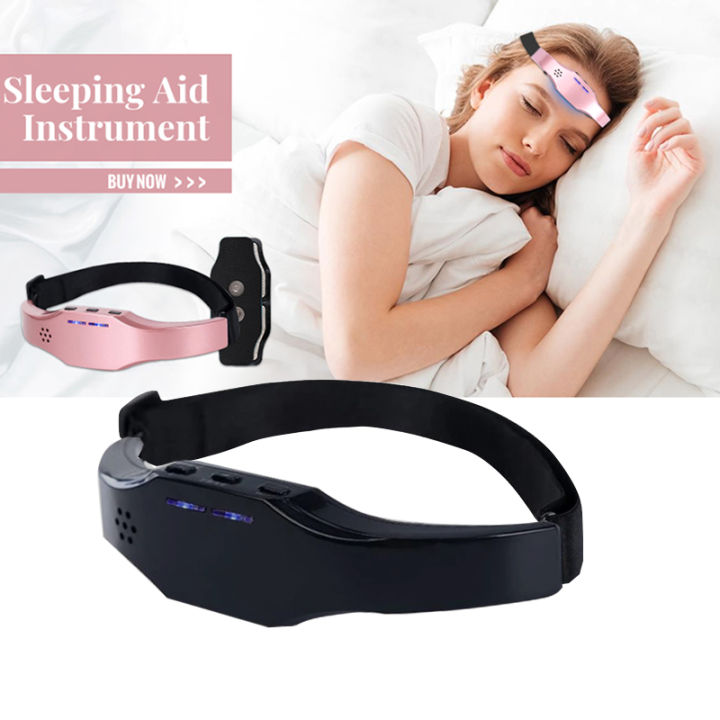 new-smart-sleep-aid-head-massager-wireless-electric-sleep-meter-improve-insomnia-treatment-device-relieve-headache-in-relax