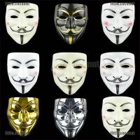 ∈ (Coco) หน้ากาก Anonymous Vendetta Guy Fawkes Hacker สําหรับผู้ใหญ่ เหมาะกับฮาโลวีน