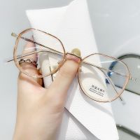 【Support wholesale】COD (San9)Anti-blue glasses Korean fashion Eyeglasses goggles With Metal Frame