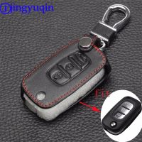 dfthrghd jingyuqin Remote 3 Buttons Car key Leather Case Fob Cover For LADA Sedan Largus Kalina Granta Vesta X-Ray XRay For Renault