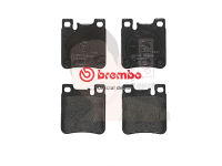 P50 017B ผ้าเบรก-R-แท้ BREMBO รุ่น Black : BENZ S-Class (W140) 280 300 400 500 600 SEL 91-98 การันตีคุณภาพมาตรฐานโดย " เครอป อะไหล่ยนต์"