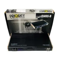 CAR AMPLIFIER เพาเวอร์แอมป์ติดรถยนต์แรงๆ PRIORITY รุ่น PRD-D1600 CLASS D 1600w. สีดำ แบรนด์ดังจากค่าย PRIORITY เครื่องเสียงติดรถยนต์,เพาเวอร์ติดรถยนต์