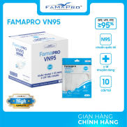 CHÍNH HÃNG 100 cái Khẩu trang y tế kháng khuẩn Famapro Nam Anh KF94 3D 4D