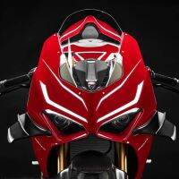 Motorcycle Front Headlight Sticker Guard Stickers protection FIT FOR DUCATI V2 V4S 899 1199 QJMOTO 600