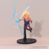 22ซม. Anime Action Figure Son Gohan Super Saiyan เต่า Qigong Super Warrior Son Goku Figurine สะสมของเล่น