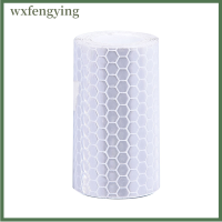 Wxfengying เทปความปลอดภัยสำหรับตกแต่งสติ๊กเกอร์สะท้อนแสงจักรยาน1ม. X 5ซม. แผ่นสะท้อนแสงรถยนต์