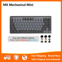 [พร้อมที่จะจัดส่ง] ต้นฉบับ Logitech MX วิศวกรรมมินิคีย์บอร์ดไร้สายส่องสว่างประสิทธิภาพสำหรับคอมพิวเตอร์แล็ปท็อปพีซี