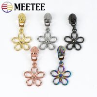 ✙ Meetee 10/20Pcs 5 Zipper Silder for Nylon Zippers Puller Head Jacket Bag Zips Repair Kits DIY Garment Sewing Accessories