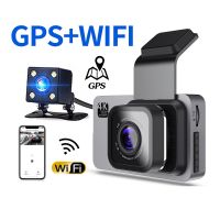 ✷✳❉ Car DVR WiFi 3.0 quot; Full HD 1080P Dash Cam Rear View Camera Night Vision Video Recorder Black Box Auto Dashcam GPS Parking Monitor