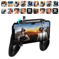 EL สไตล์ใหม่ Gamepad PUBG เกมมือถือจอยสติ๊กโลหะ L1 R1ไกเกมยิงควบคุมสำหรับ iPhone โทรศัพท์ Android 0826