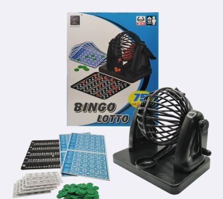 Bingo Lotto HG8803 Lottery Machine Family Game (automatic random ball ...