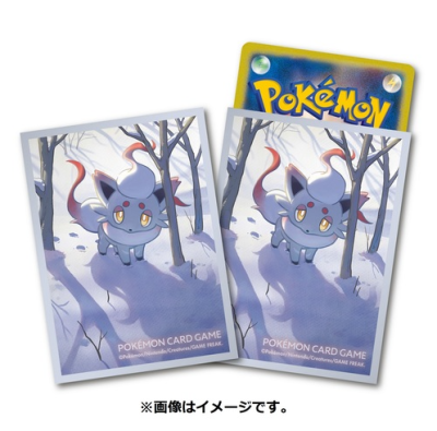 [Pokemon Japan] Sleeve - ลาย Hisui Zoroa ลิขสิทธิ์แท้ Pokémon Center สลีฟ, ซองการ์ด, ซองใส่การ์ด
