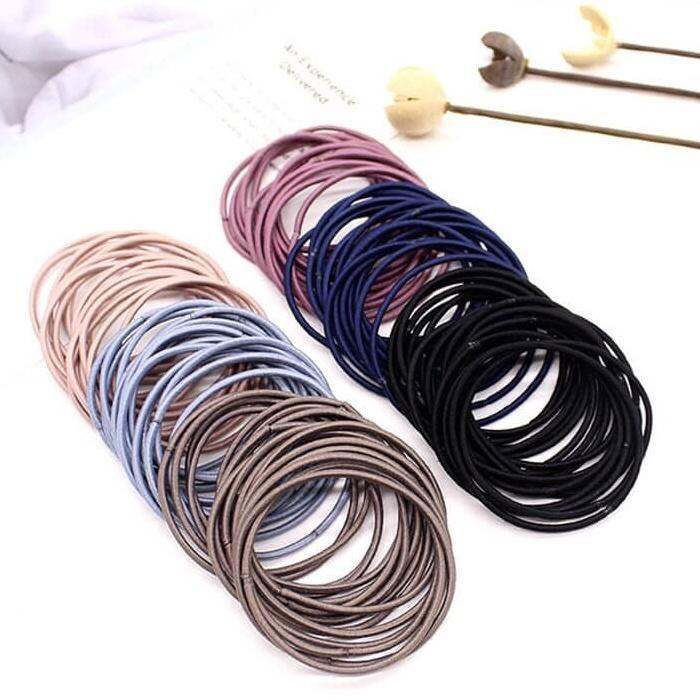 Ponytail rubber band 10pcs | Lazada PH