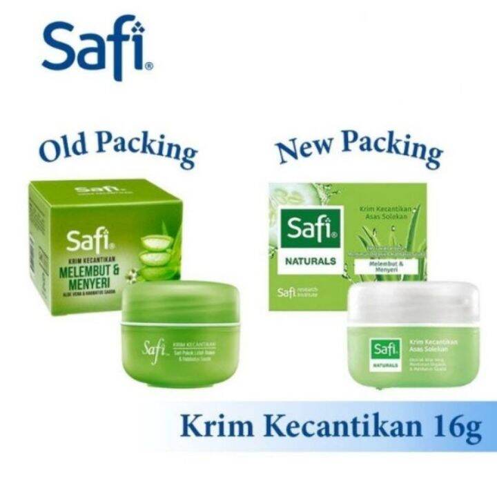 Safi Naturals Beauty Cream with Aloe Vera, Organic Cucumber Extract and