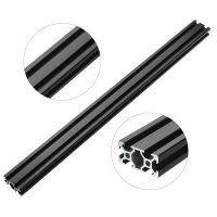 2pcs 2040 Aluminum Profile Extrusion European Standard Anodized Rail Linear Aluminum Profile Frame CNC 3D Printer Parts 300mm