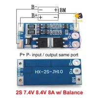 Woww สุดคุ้ม 2S 8A 7.4V Balance 18650 Li-ion Lithium Battery BMS Charger Protection วงจรป้องกันแบตเตอรี่ พร้อม Balance ราคาโปร แบ ต เต อร รี่ แบ ต เต อร รี เเ บ ต เต อร รี่ แบ ต เต อร รี่ แห้ง