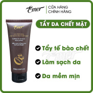 Tẩy da chết mặt cà phê dừa làm sạch tế bào chết Emer cho da mặt tại nhà