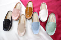 Lily Shoes รองเท้าคัทชูสวยๆ แบบ Sunny Flat เปิดส้น ไซส์ 36 - 45