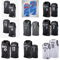 ชุดทีม Nba. 7 Durant No. 11 Owen No. 13 Harden Version เวอร์ชั่นใหม่สีเทาสำหรับทั้งหญิงและชายชุดบาสเก็ตบอลชุดบาสเก็ตบอล