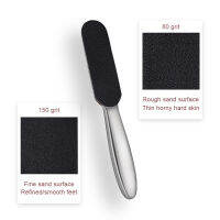 Pedicure Foot-Rasp File Replace 80180 Grit Sanding Cloth Files Pedicure Feet Care Remover Metal Handle Stainless Silencer