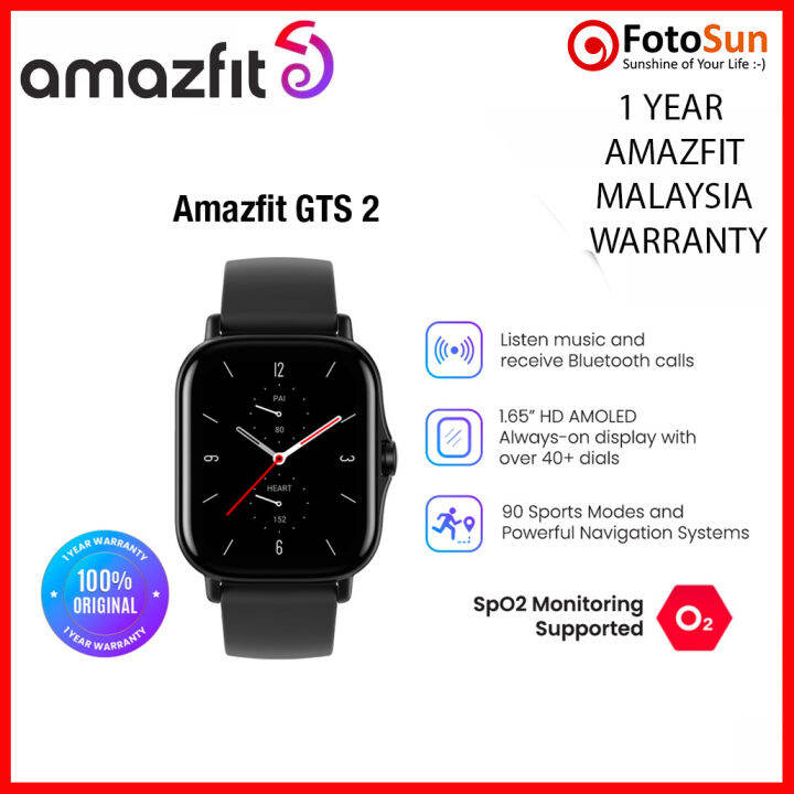 AMAZFIT GTS 2 smart watch AMOLED Bluetooth call, ZEPP OS GPS fitness
