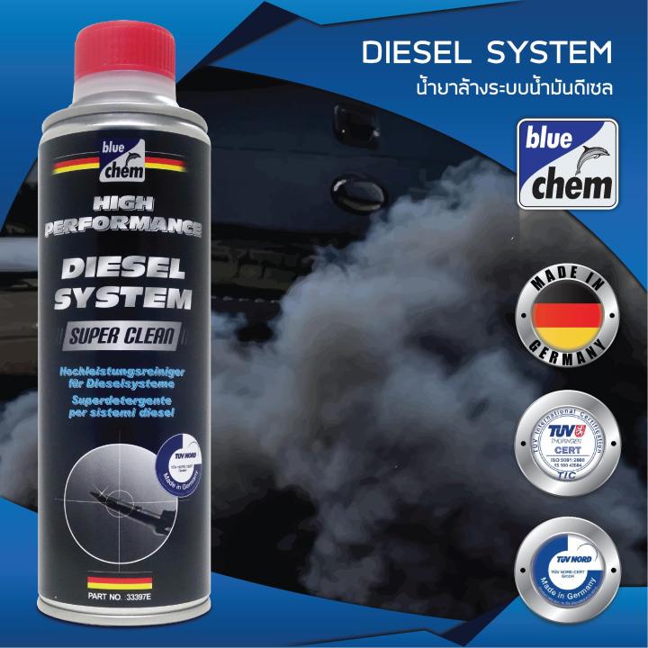 ล้างหัวฉีด-ลดควันดำ-bluechem-diesel-system-super-cleaner-เครื่องยนต์ดีเซล-เติมลงในถังน้ำมันเชื้อเพลิง-ปกป้องระบบเชื้อเพลิงจากความชื้น