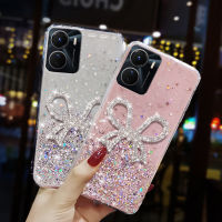 เคส Y16สำหรับ Vivo เคสโทรศัพท์ลายท้องฟ้าระยิบระยับสุดหรูประดับด้วยพลอยเทียมที่สวยงามรูปผีเสื้อผู้หญิงเคสซิลิโคนนิ่มกันกระแทกฝาครอบด้านหลัง