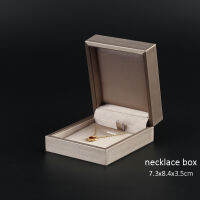 Necklace Bracelet Premium Jewelry Rings For Leather Chain Double Gift Earring Box Bearer Gold