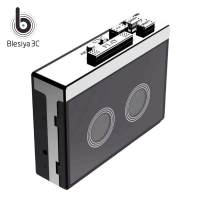 Blesiya เครื่องเล่นแผ่นเสียง Walkman สไตล์วินเทจเทปคาสเซ็ท FM สำหรับการเรียนรู้ภาษา