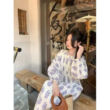 Váy Tím Dáng Suông ⚡️ẢNH THẬT⚡️Váy Đầm Cotton Thắt Eo, Màu Tím Pastel Cực  Xinh - Đầm suông | ThờiTrangNữ.vn