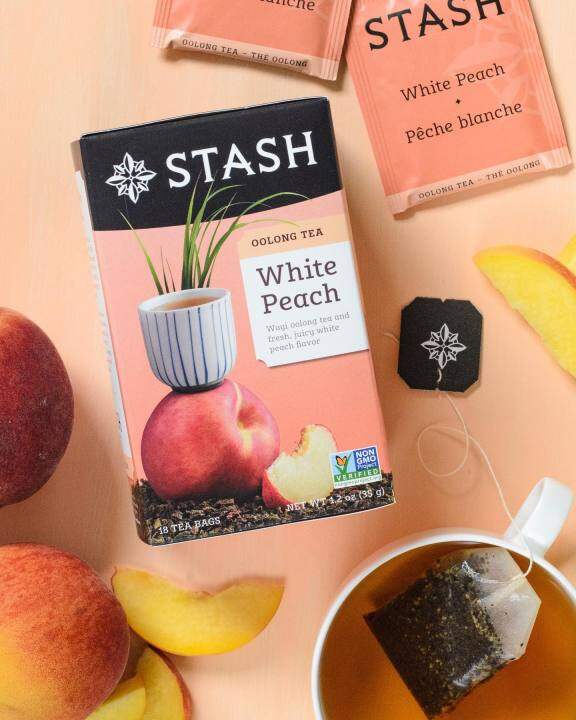 ชาดำอู่หลงรสลูกพีช-stash-oolong-tea-white-peach-18-tea-bags-ชารสแปลกใหม่ทั้งชาดำ-ชาเขียว-ชาผลไม้-และชาสมุนไพรนำเข้าจากต่างประเทศ-พร้อมส่ง