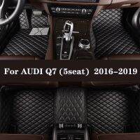 HLFNTF Full surround custom car floor mat For AUDI Q7 (5seat) 2016-2019 car parts car accessories Automotive interior