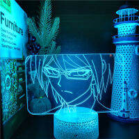 Danganronpa Byakuya togami รูป3D โคมไฟอะนิเมะ LED Night Light USB เปลี่ยนสี lampara ไฟคริสต์มาสเด็กวันเกิด GIF TT