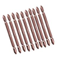 1/4\ Hex Screwdriver Bits 100mm 6.3mm Hex Chrome Vanadium Copper-colored