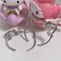 2023 New HelloKitty Bracelet Cute Sanrio Kawaii KT 3D Pearl Silver-plated Bracelet Japanese Anime Jewelry Girl Birthday Gift