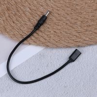 1pc 20cm DC Power Micro Usb Female Socket To Dc Male Plug Adapter Cable 3.5 X 1.35mm Connectors