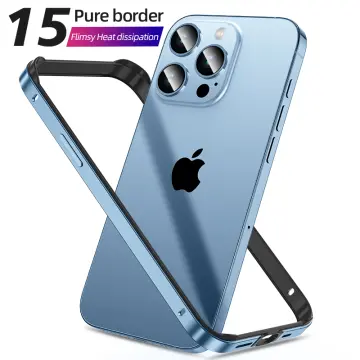 Metal Bumper Case For iPhone 11 Pro Max 13 12 Mini 13Pro X R XS XR 11Pro  12Pro iPhne12 7 8 Plus Silicone Frame Phone Accessories