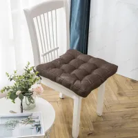 High-end Cozy Thicken Square Chair Cushion High-quality Non-slip Lace Up Chair Cushions Outdoor Garden Cushions Pallet Cushion