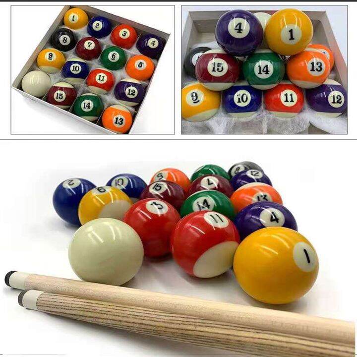 sydneywind-ส่งจากกรุงเทพฯ-16pcs-ลูกสนุกเกอร์-pool-table-practice-ball-billiards-snooker-training-balls-5-25cm-ลูกผีลาย-เกรดไต้หวัน-ขนาดมาตรฐาน