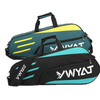 Badminton Bag Outdoor Sports Training Fitness Racket Bags Large Capacity Hold 3 Rackets Waterproof Badminton Racquet Backpack