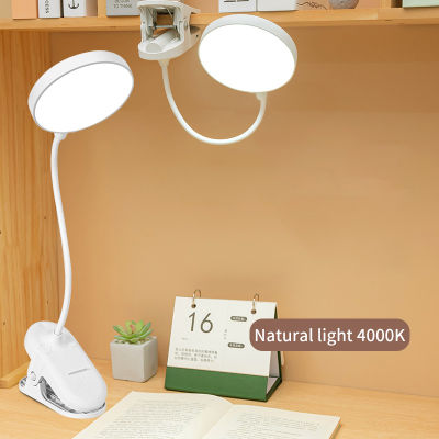 คลิปป้องกันดวงตา LED โคมไฟตั้งโต๊ะคลิปบน usb โคมไฟตั้งโต๊ะ โคมไฟอ่านหนังสือ แบบคลิปหนีบโต๊ะ Usb Charging Touch On/off Switch Clip Desk Lamps Eye Protection Dimming Led Contemporary Small Bedroom Table Lamp